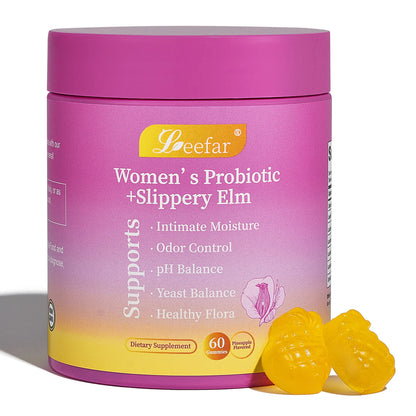 2-in-1 Probiotic + Slippery Elm Gummies