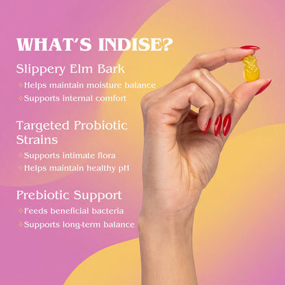 2-in-1 Probiotic + Slippery Elm Gummies