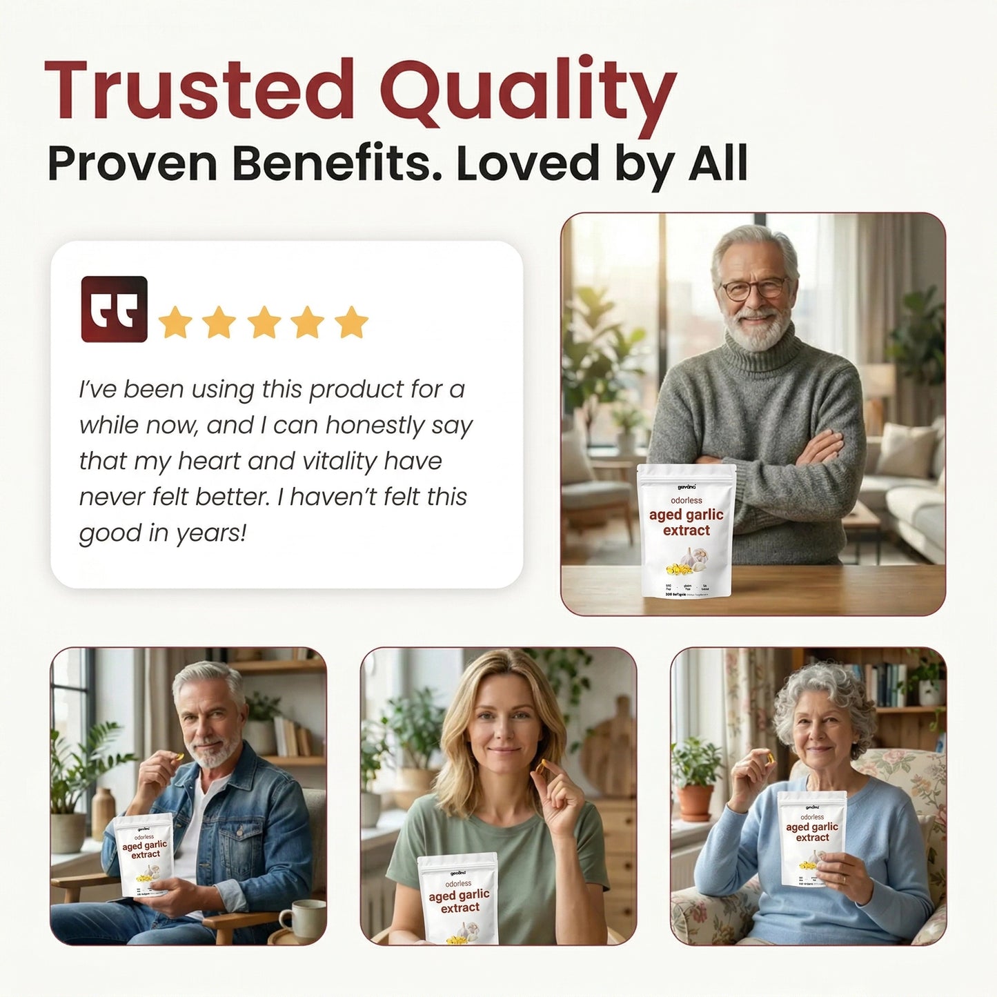 Odorless Aged Garlic Extract