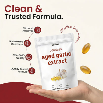 Odorless Aged Garlic Extract